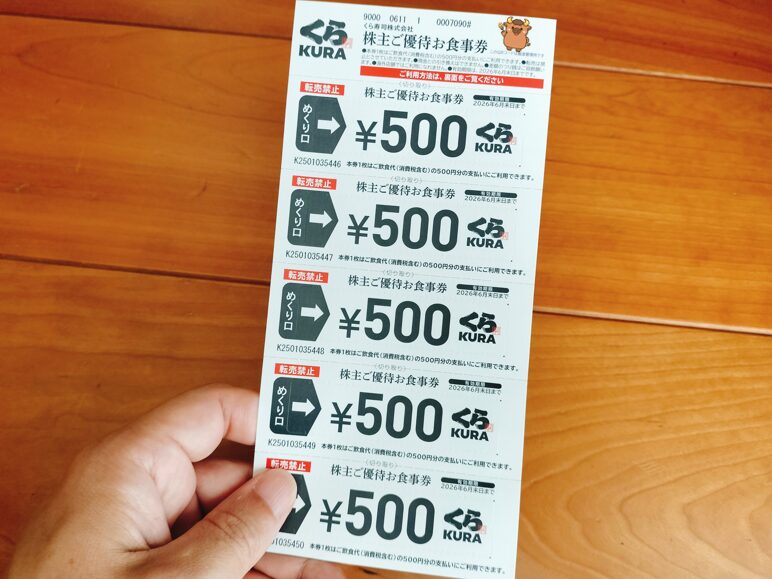 くら寿司株主優待